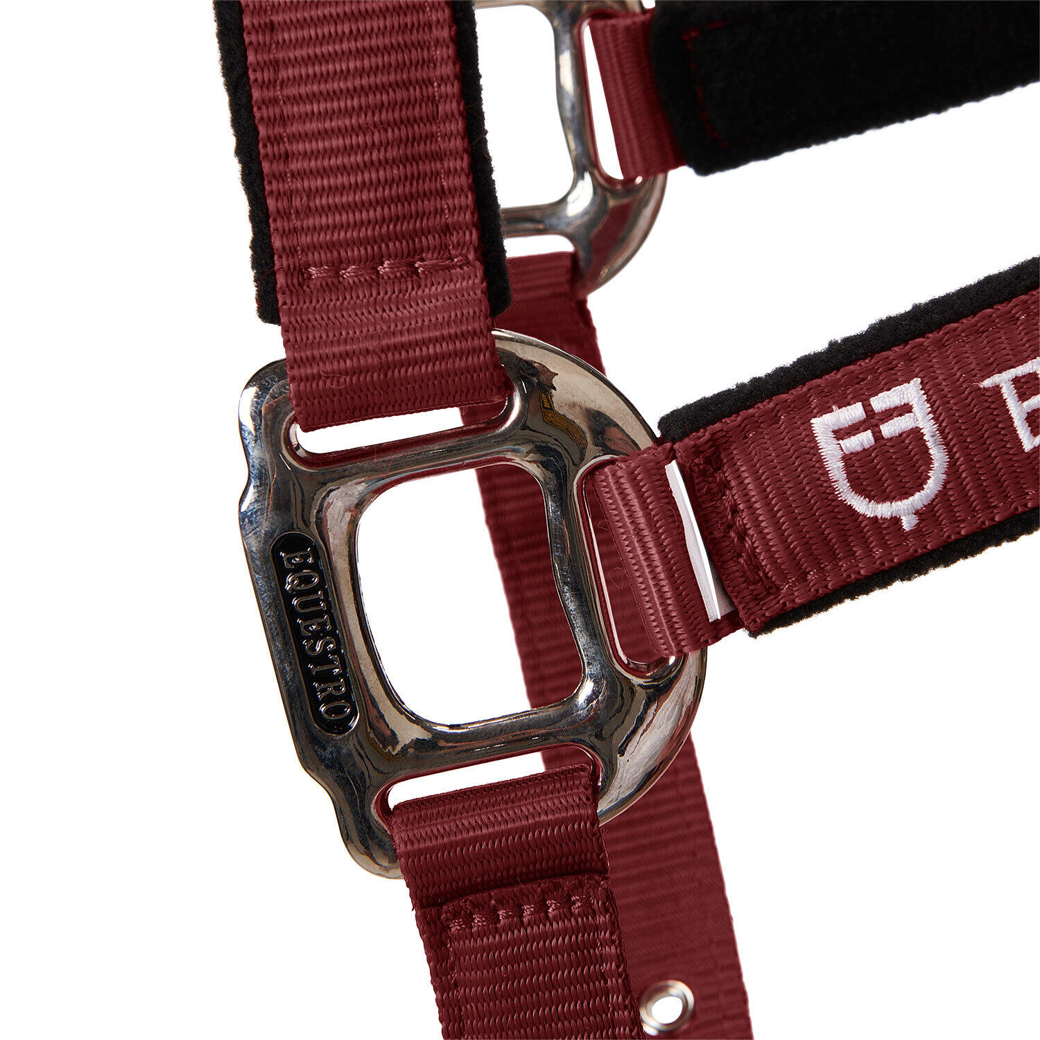Licol pour cheval avec longueur Equestro Modello Shiny Fittings 4/7