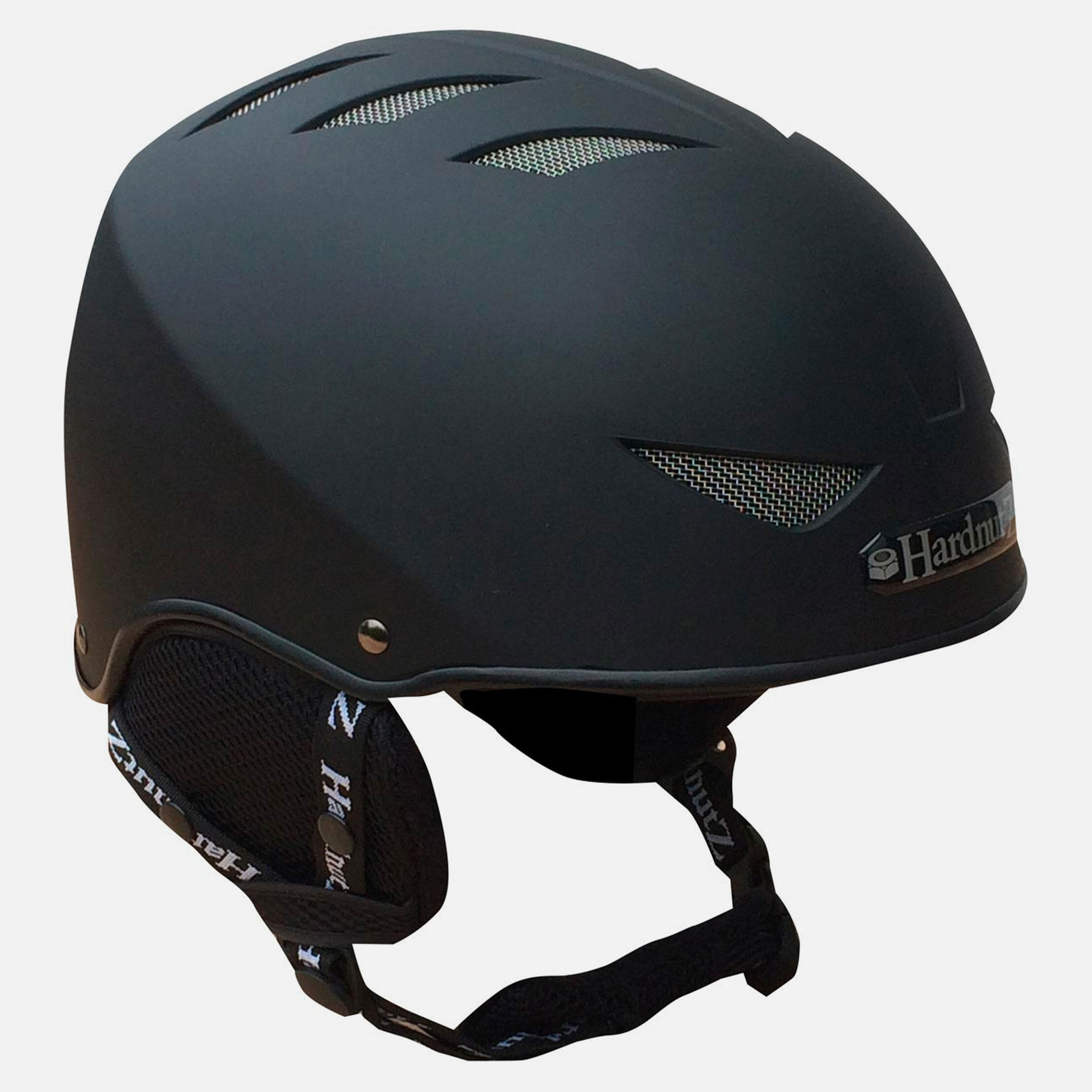 HardnutZ Ski and Snowboard Helmet Black 6/7