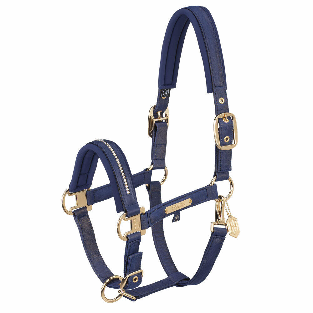 ESKADRON Eskadron Halster Glam Crystal Double Pin Heritage 24/25 Blauw -