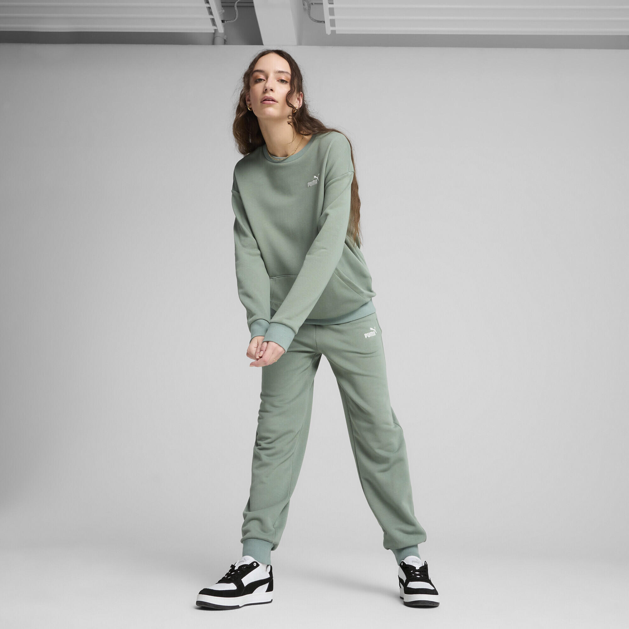 Relaxed joggingpak voor dames PUMA Green Moon 6/7