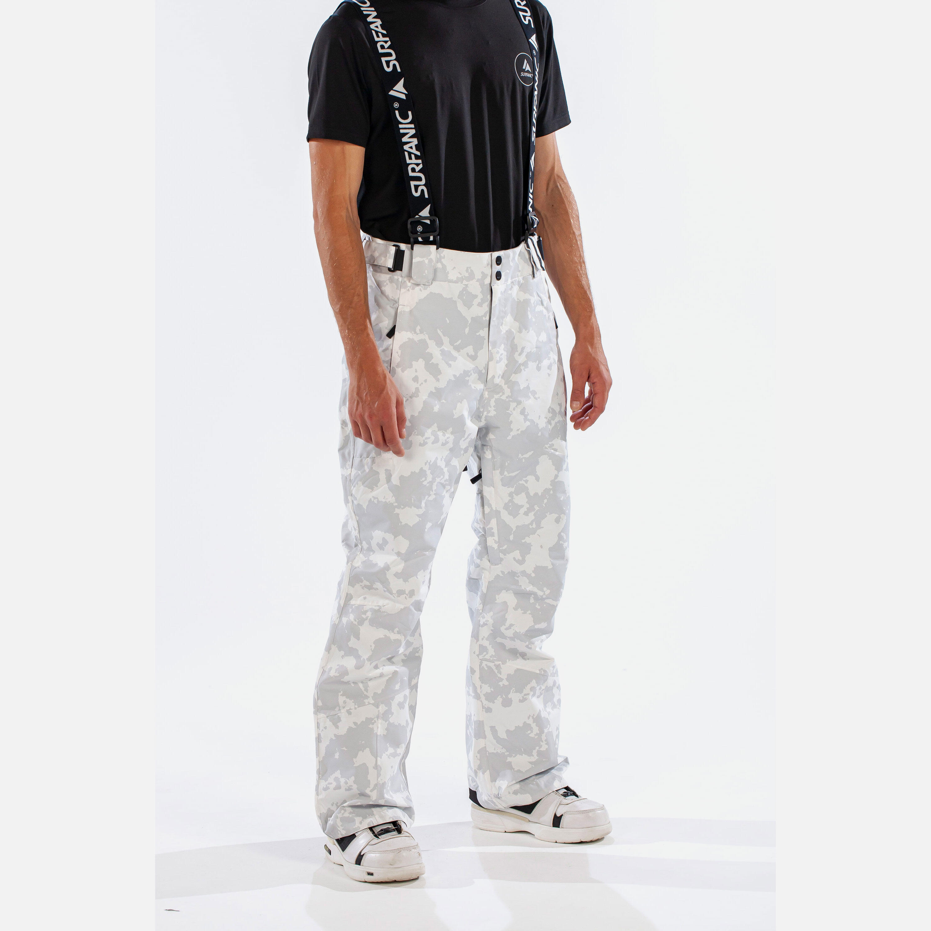 Comrade Map Mens Ski Pant White 6/7