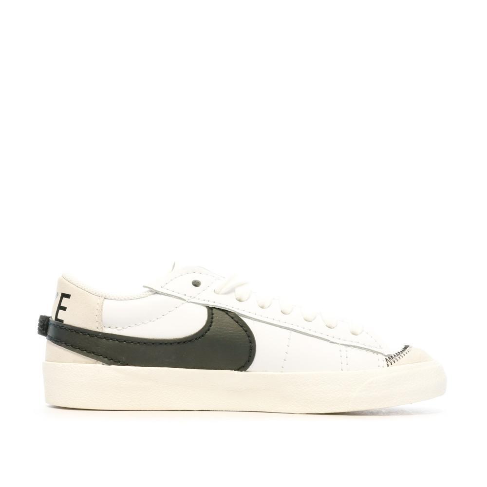 Baskets Blanches/Noir Mixte Nike Blazer Low 77 Jumbo 2/5