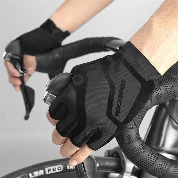Gants de cyclisme antidérapants à demi-doigts 2/4
