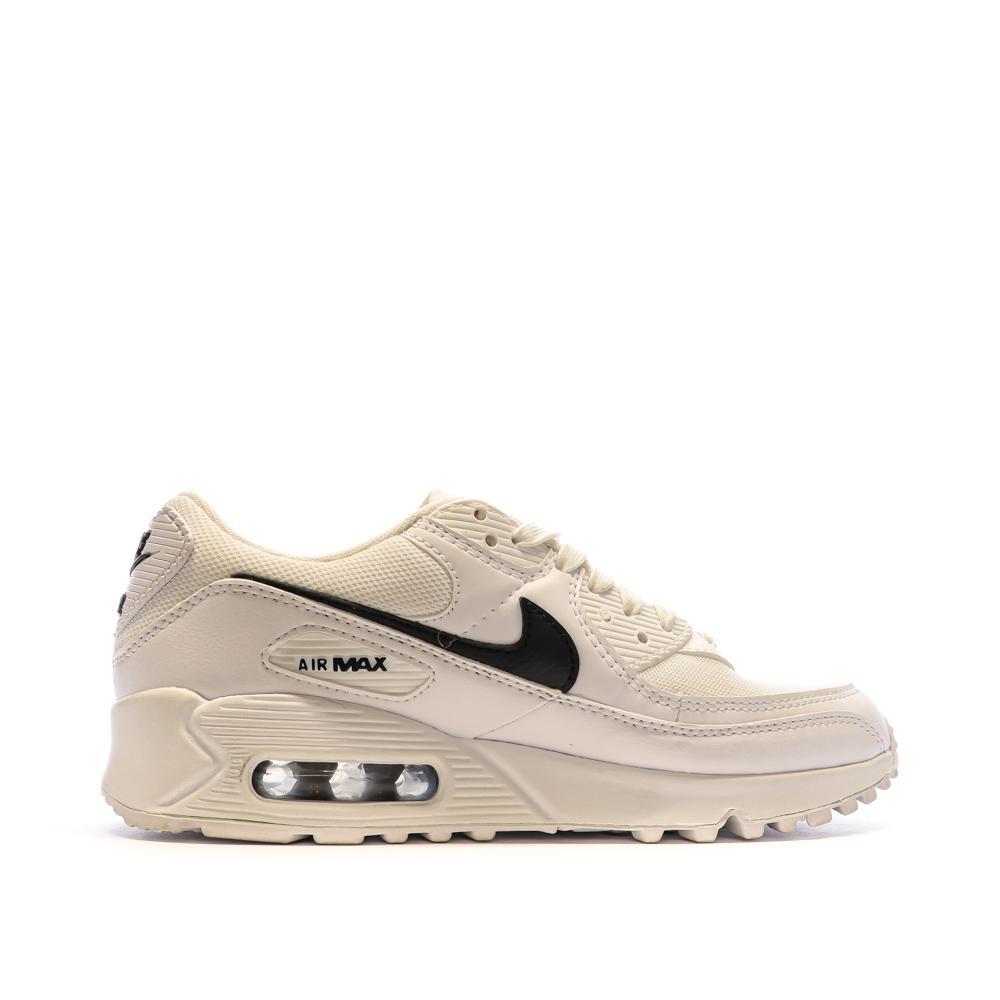 Baskets Blanches/Noires Homme Nike Air Max 90 2/4