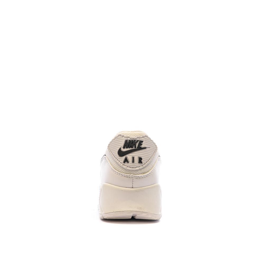 Baskets Blanches/Noires Homme Nike Air Max 90 3/4