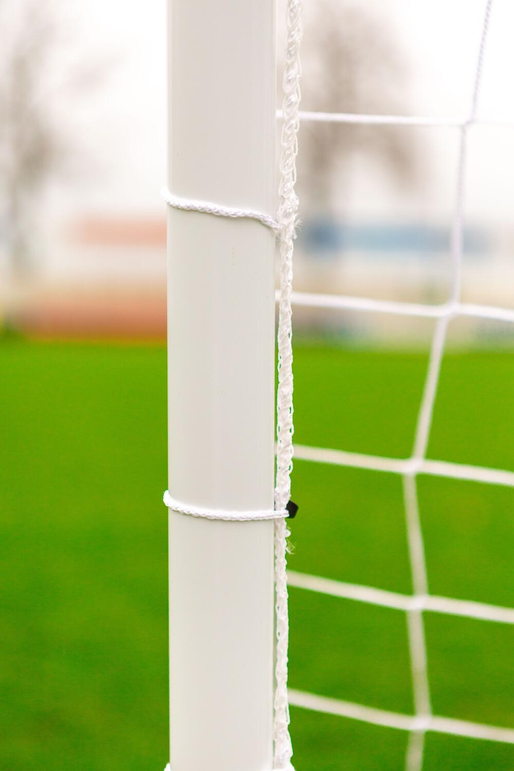 Voetbaldoel - 2,4 x 1,5 m - PVC - Wit 4/4