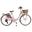 Stadsfiets Dolce Vita by Canellini Venere 26" met mand - Roze