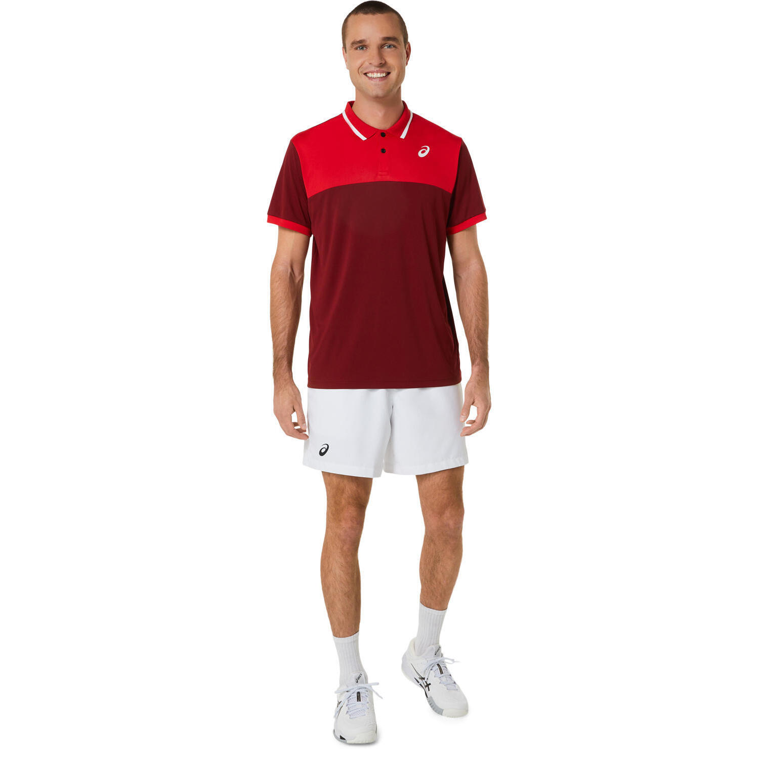 Polo De Homem Asics Court 2041a256 2/6