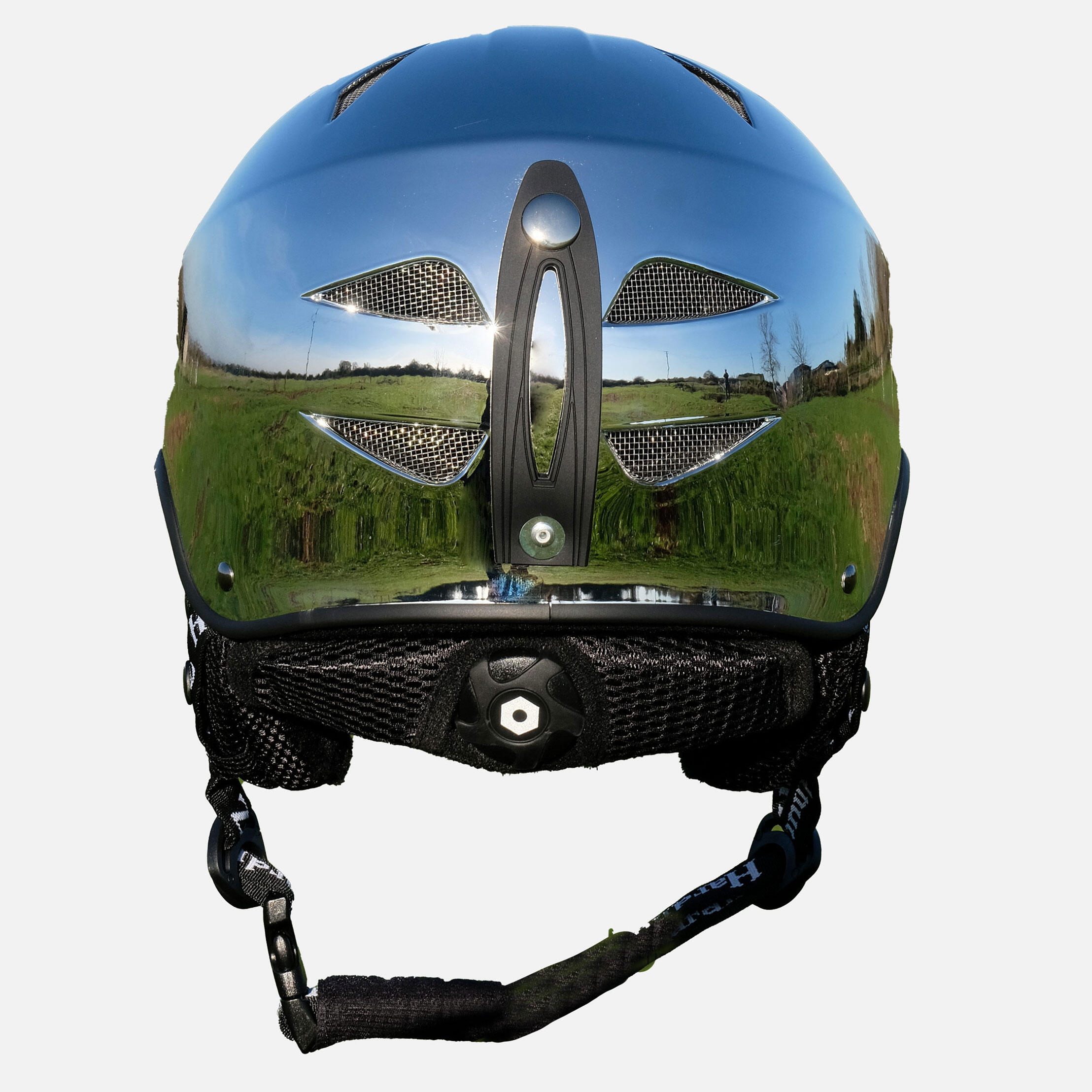 HardnutZ Ski and Snowboard Helmet Chrome 7/7