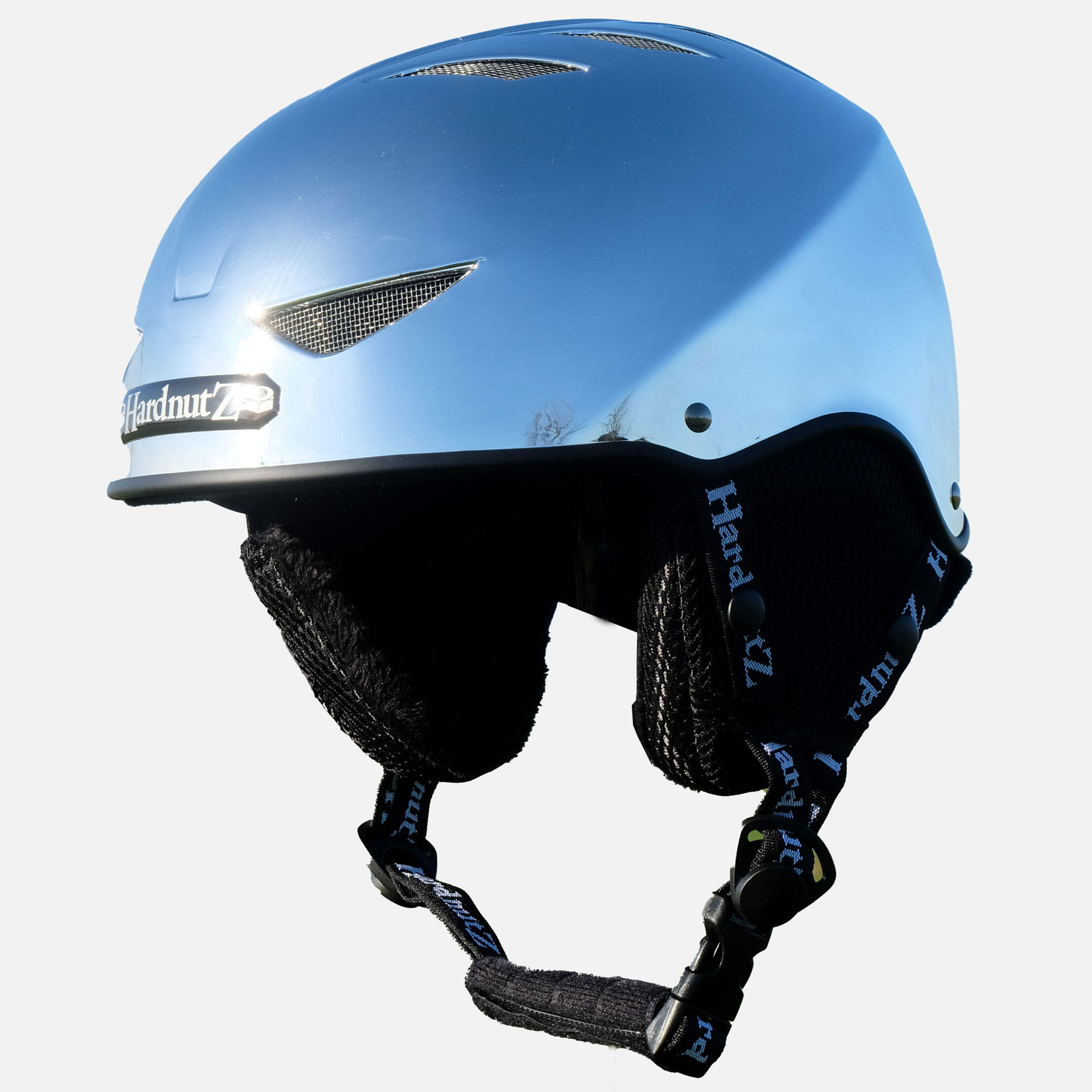 HardnutZ Ski and Snowboard Helmet Chrome 3/7