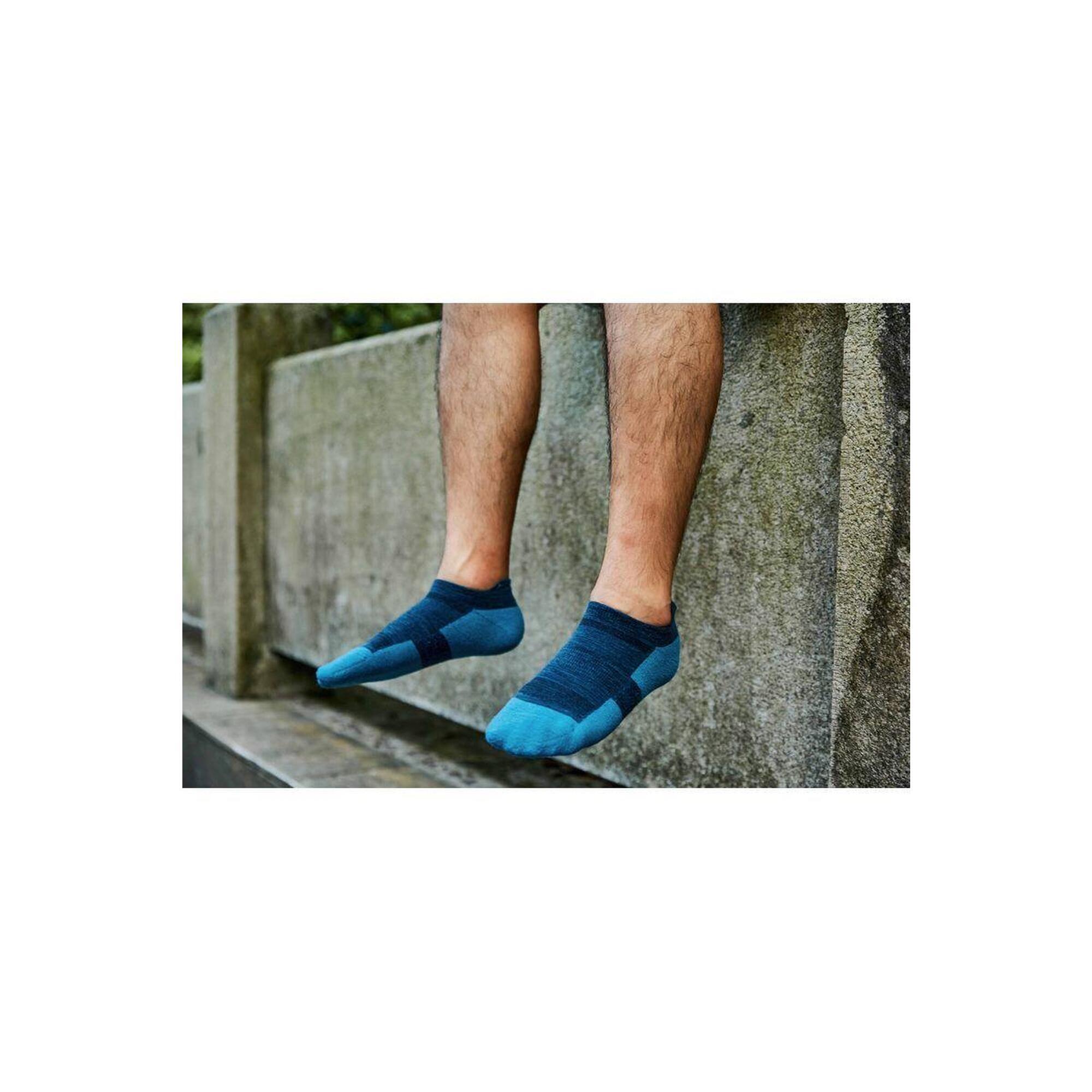 Skarpety do biegania Light Weight No Show Running NGNL0001 - Niebieskie