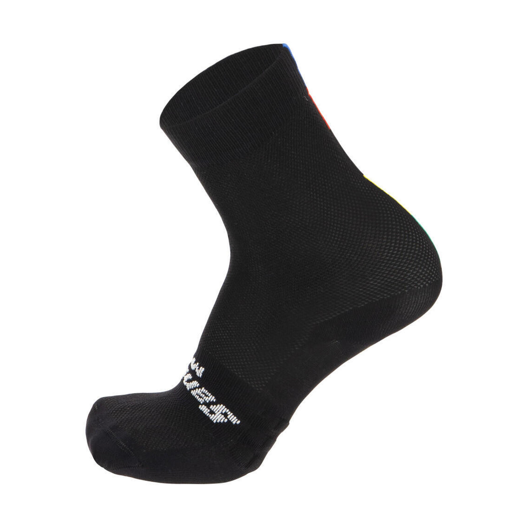 Santini - Uci Official - Chaussettes - Homme - Noir Velò - Chaussettes - Noir - 42 M/l - Decathlon