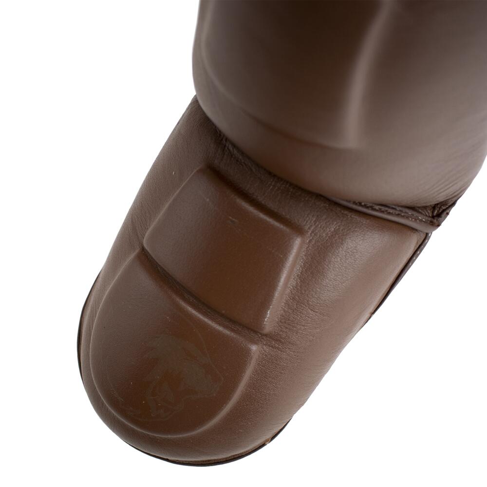 Espinilleras de cuero para boxeo tailandés Super Pro Guardian 5/5