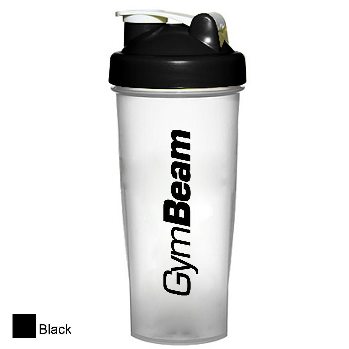 Szejker przezroczysty czarny 700 ml GymBeam