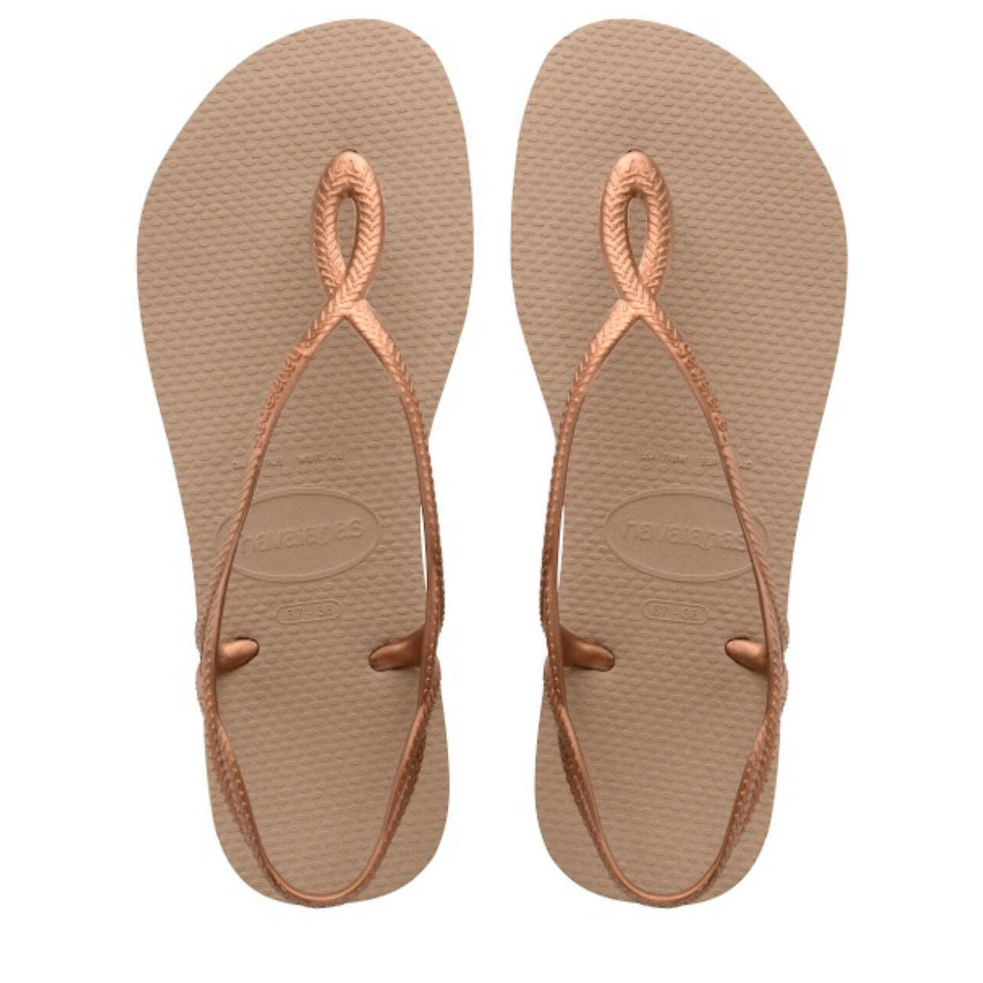Havaianas - Claquettes Havaianas Modèle 4129697 Couleur Marron - Tongs - Rose - 39/42 - Decathlon