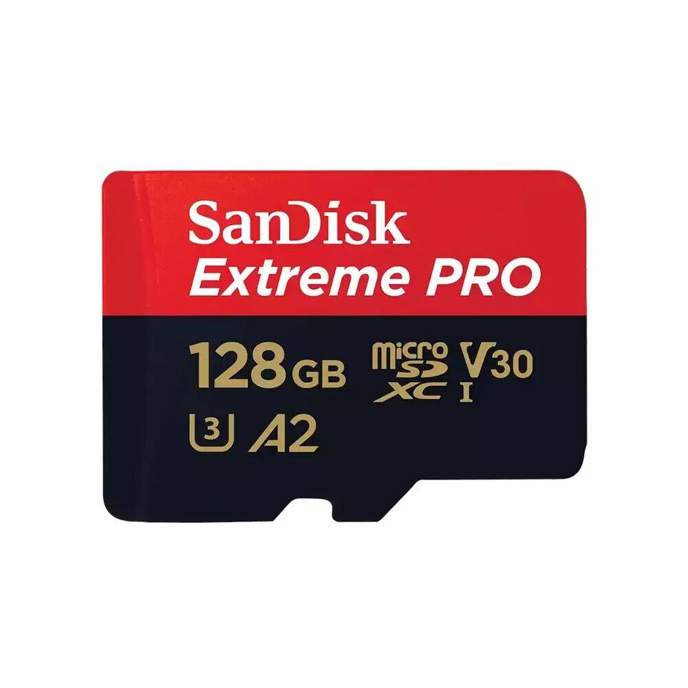 SANDISK Scheda microSDXC SanDisk Extreme Pro 128 GB Classe 10 U3