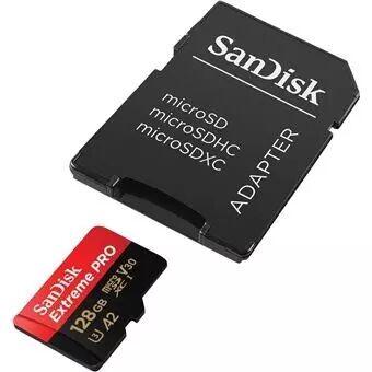Tarjeta microSDXC SanDisk Extreme Pro 128 GB Clase 10 U3 4/4