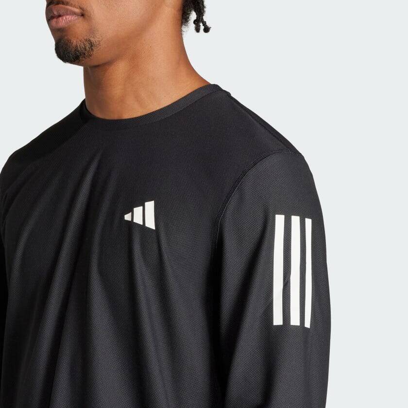 Adidas OTR B LS Men Running T-shirts Black -  5