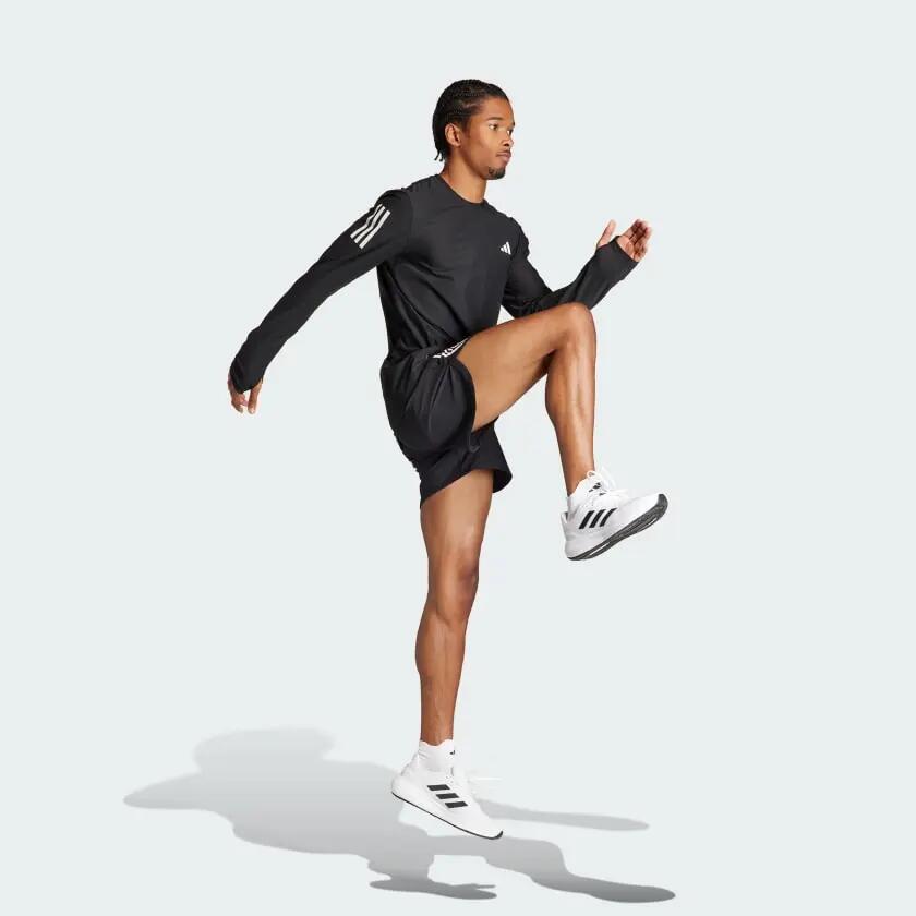 Adidas OTR B LS Men Running T-shirts Black -  3