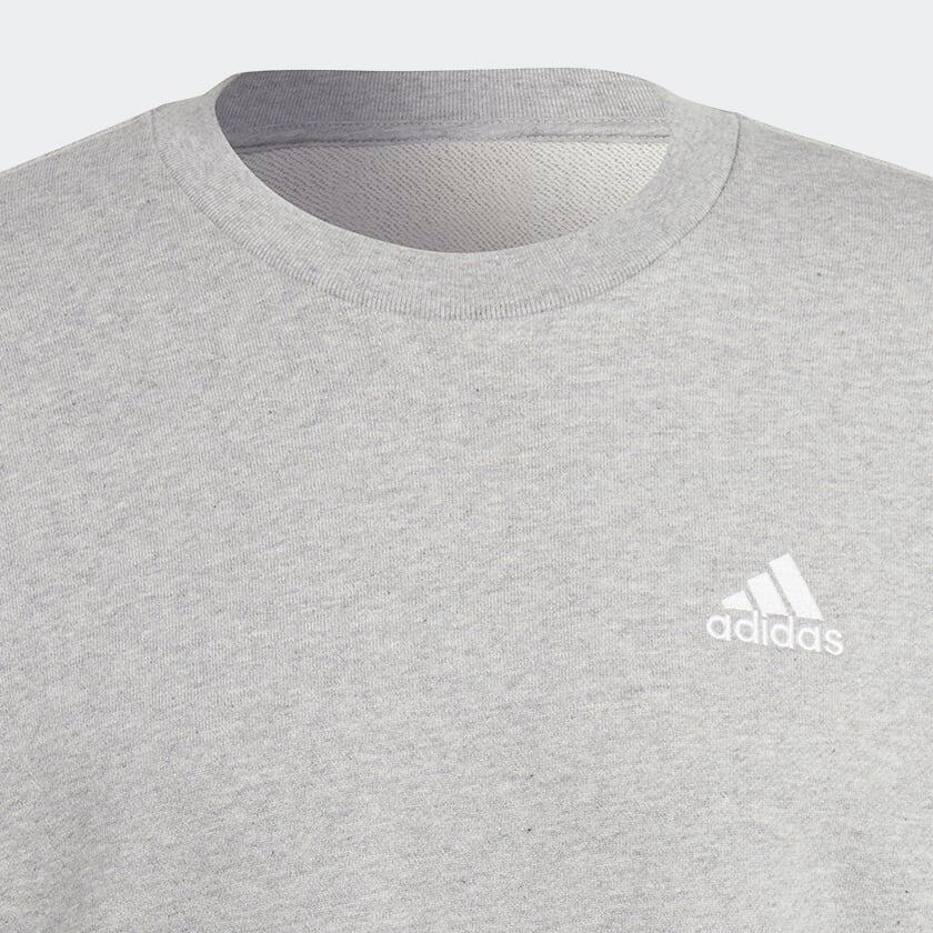 Adidas M SL FT SWT Men Sports Sweatshirts Grey
