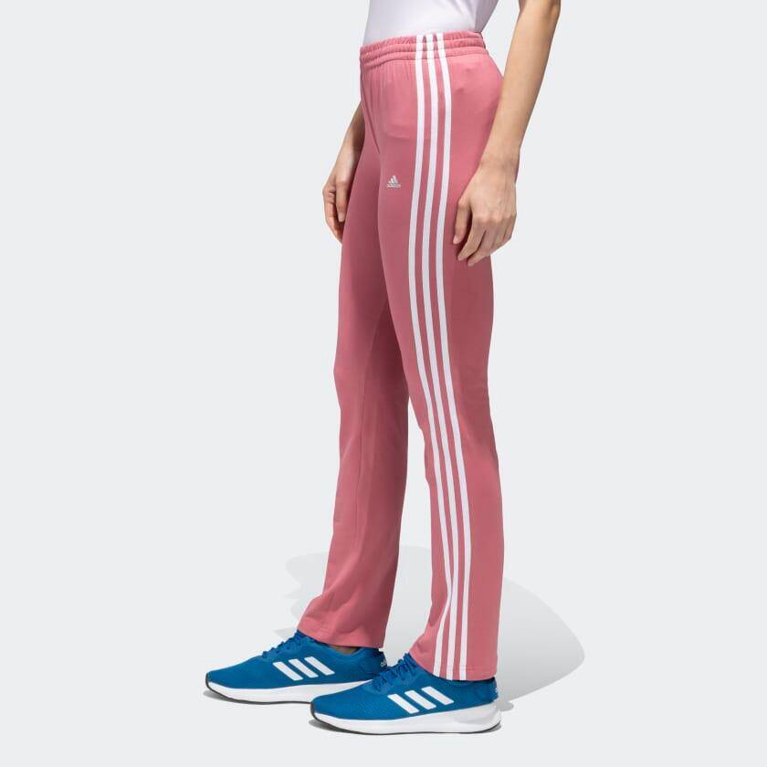 Adidas 3S YOGA PANT 2 Women Sports Track Pant Pink -  2