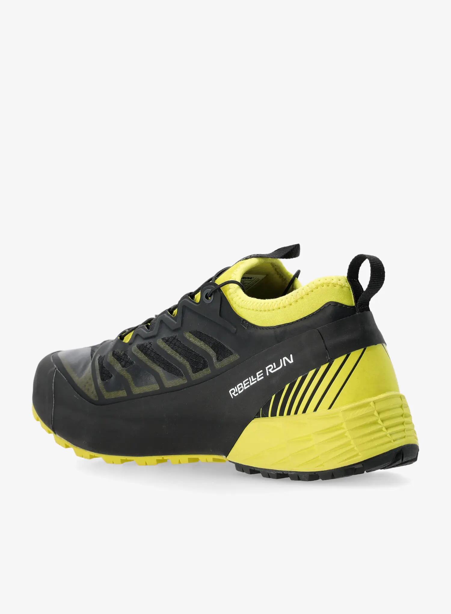 Zapatillas - Running - Hombre - Dinámicas, agarre - Ribelle Run - Negro/Lime 6/7