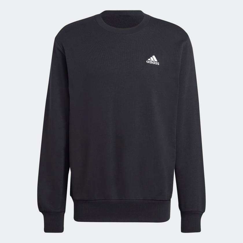 Adidas M SL FT SWT Men Sports Sweatshirts Black