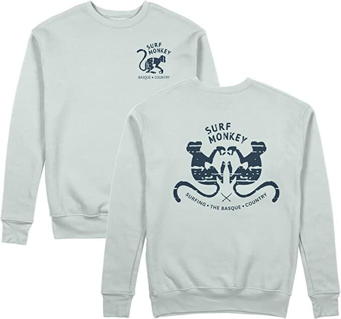 Felpa girocollo Monkeys Adulto (Lime)