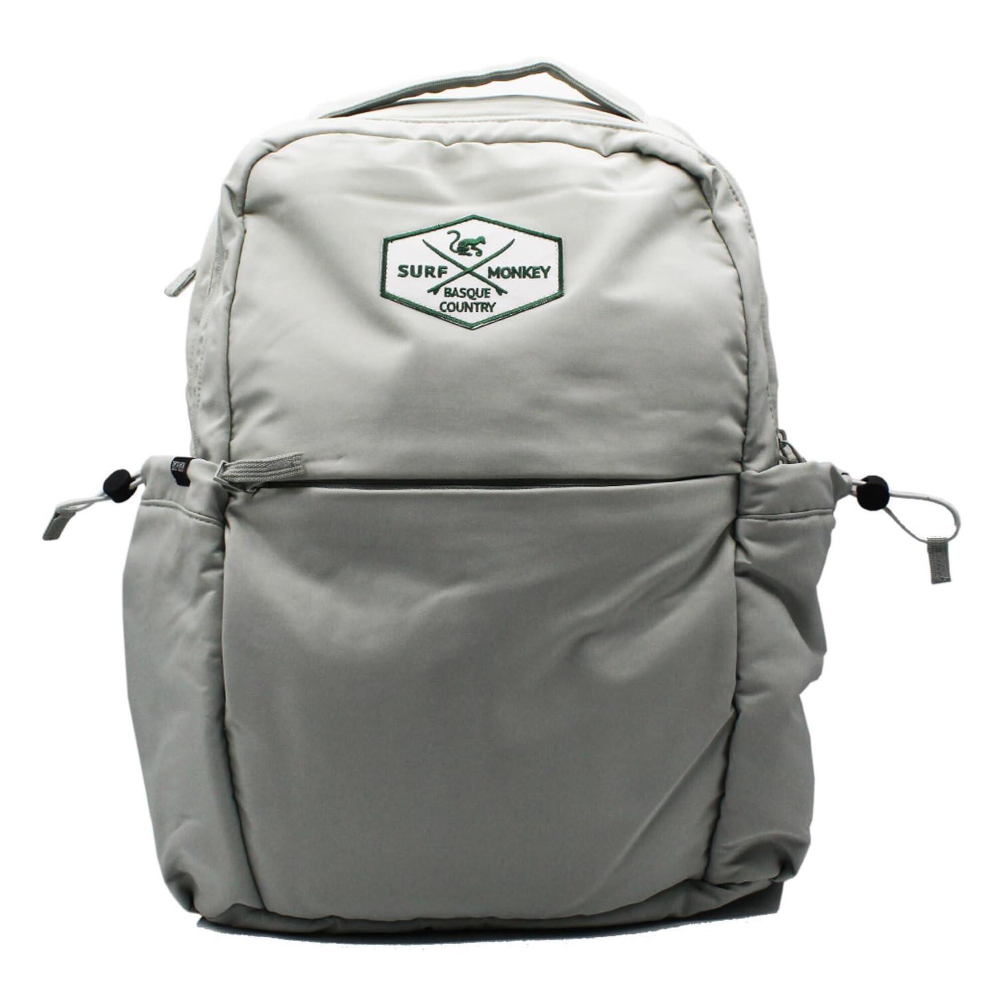 Surf Monkey - Sac À Dos Recyclé / Unisexe / Ordinateur 16" - Imperméable - 22 Litres (lime) - Sac À Dos - Jaune - 22 L - Decathlon