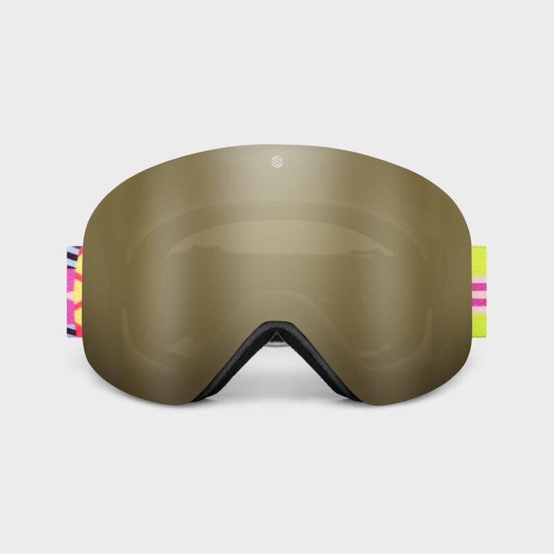 Kinder Wintersport skibrille für GX Kids Pirates Crew Khaki