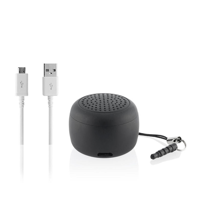 Bezprzewodowy Mini Głośnik InnovaGoods Czarny