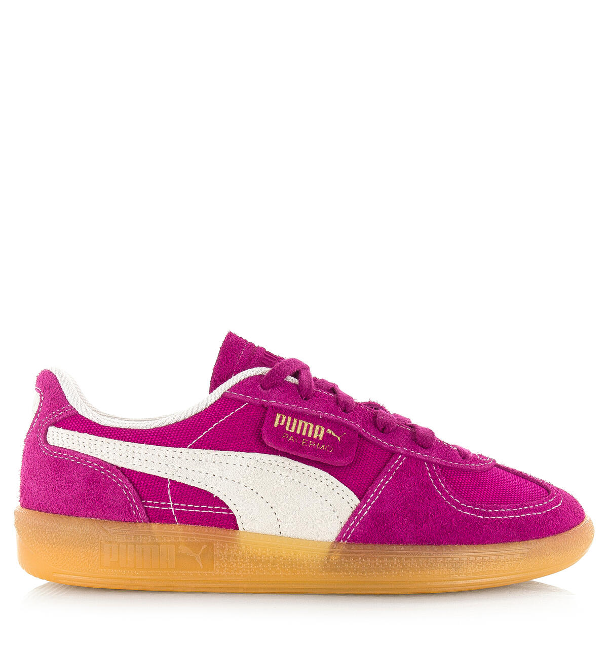 Baskets Puma Modèle Palermo Vintage Couleur Rose 1/7