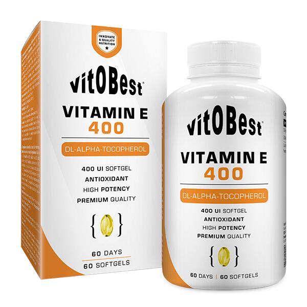 Vitobest - Vitamine E 400 - 60 Softgels De Vitobest - Vitamines - Taille Unique - Decathlon
