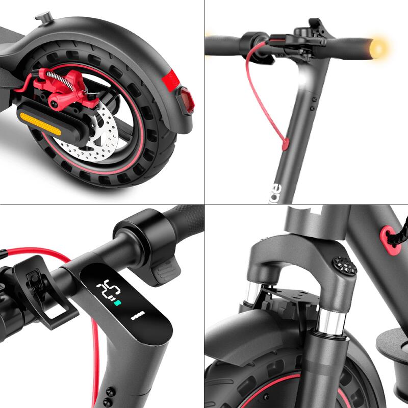 URBANGLIDE Ride 100 Evo – Trottinette Électrique Adulte 350W – 25 km/h –