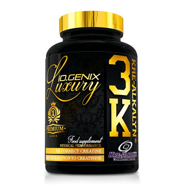 IO.GENIX Kre-Alkalyn 3K - 120 Capsules IO.Genix