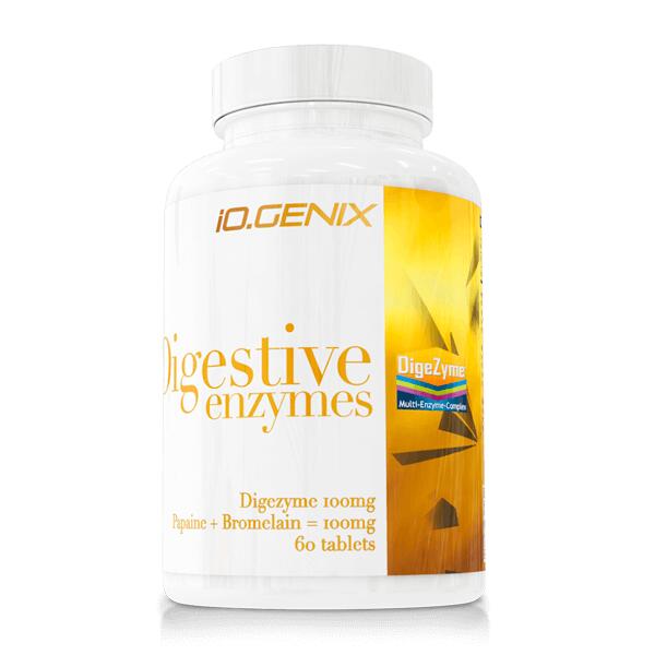 Digestive enzymes - 60 comprimidos de IO.Genix PROMOÇÃO      11,95€ 15,89€ -24%    * 13/06/2025 até rutura de stock  Preço por quantidade 119,50€kg IO.GENIX Digestive enzymes - 60 comprimidos de IO.GenixVendido e expedido por: Masmusculo    