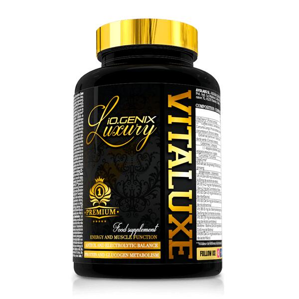 Vitaluxe - 60 tablets de IO.Genix PROMOÇÃO      19,95€ 26,53€ -24%    * 18/06/2025 até rutura de stock  Preço por quantidade 199,50€kg IO.GENIX Vitaluxe - 60 tablets de IO.GenixVendido e expedido por: Masmusculo    