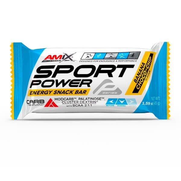 Sport power energy cake - 45g Chocolate Banana da Amix Performance Exclusivo Online      2,06€  Preço por quantidade 41,20€kg AMIX Sport power energy cake - 45g Chocolate Banana da Amix PerformanceVendido e expedido por: Masmusculo  