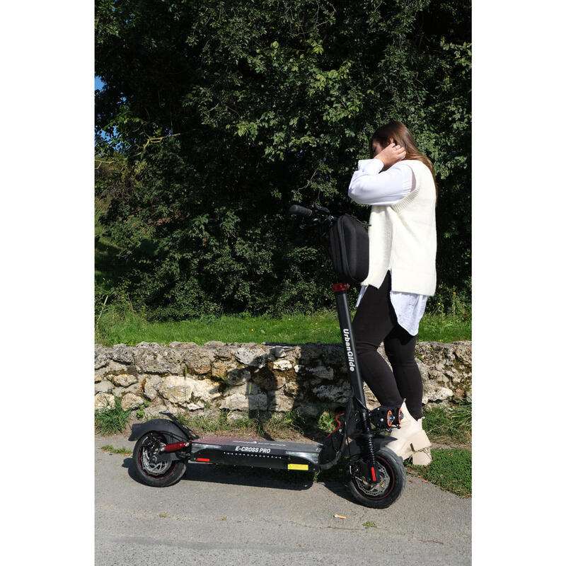 URBANGLIDE eCross Pro ES – Trottinette Électrique 800W – 50 km d'Autonomie –