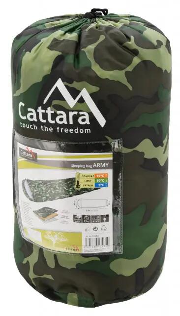 Sac de dormit army Cattara 5°C 4/5