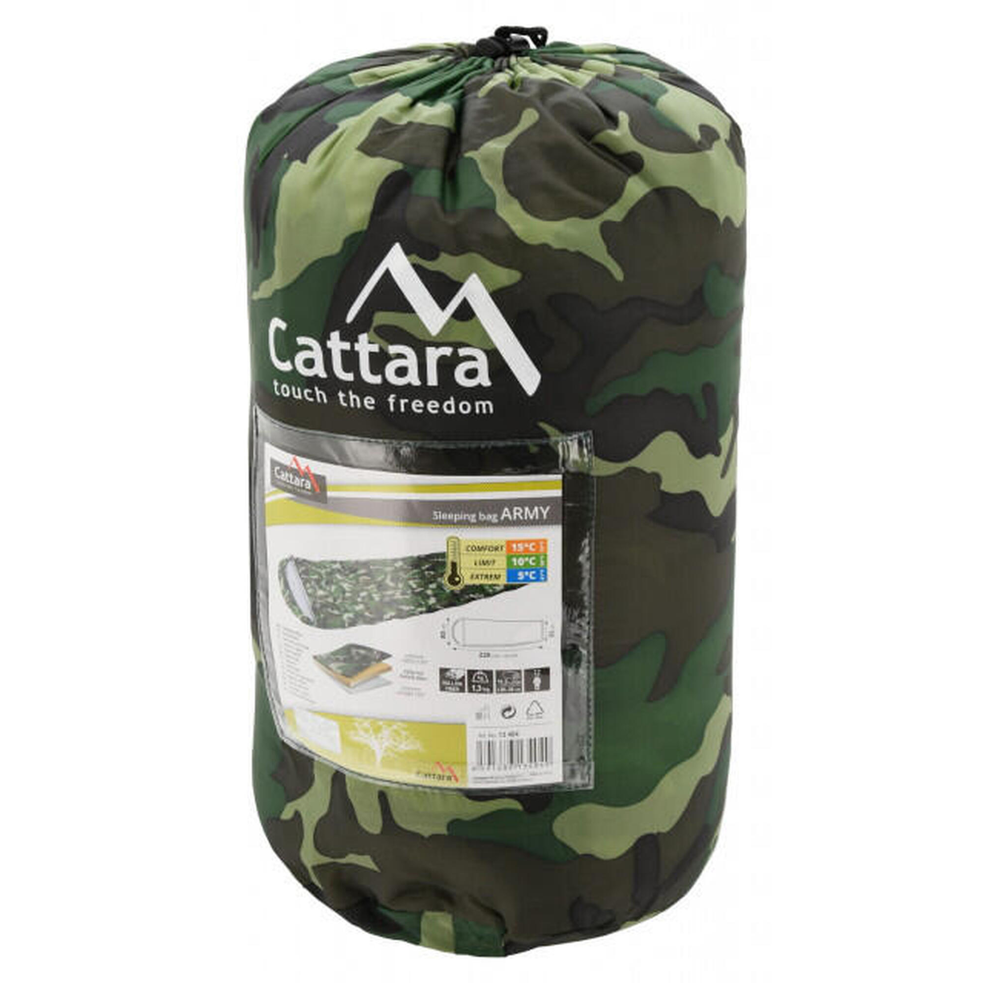 Sac de dormit army Cattara 5°C