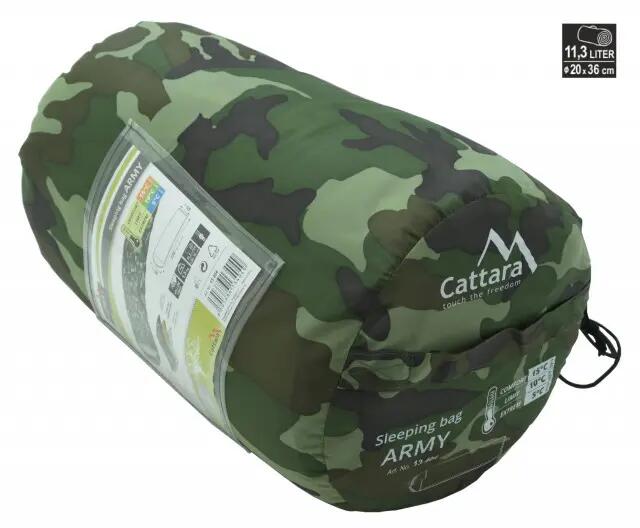 Sac de dormit army Cattara 5°C 5/5