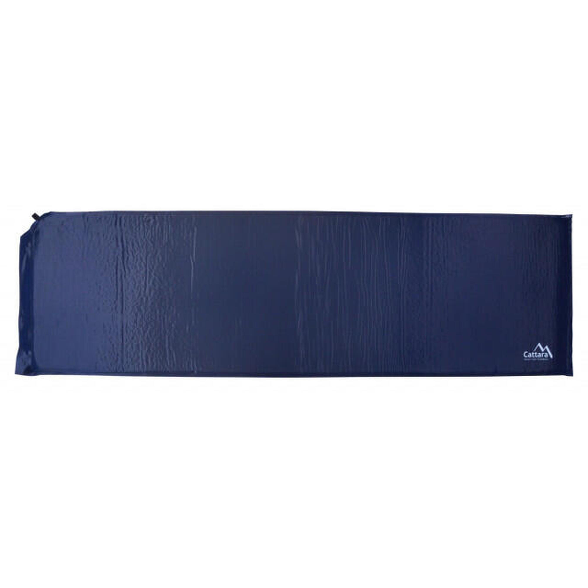 Saltea autogonflabila 186x53x25 cm Cattara albastra