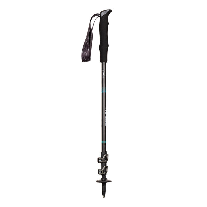 Kije aluminiowe Kohla Track Pole - black/florida keys