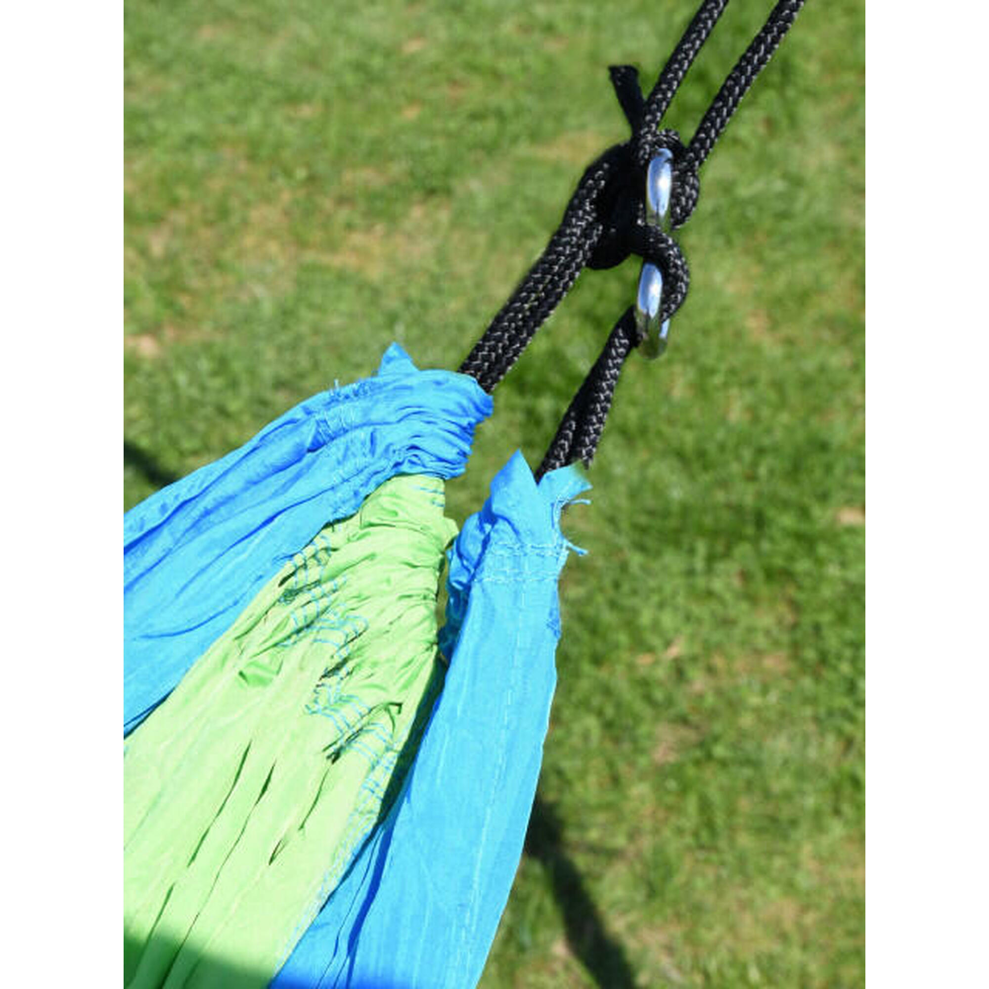 Hamac 275x137 cm Cattara verde/albastru