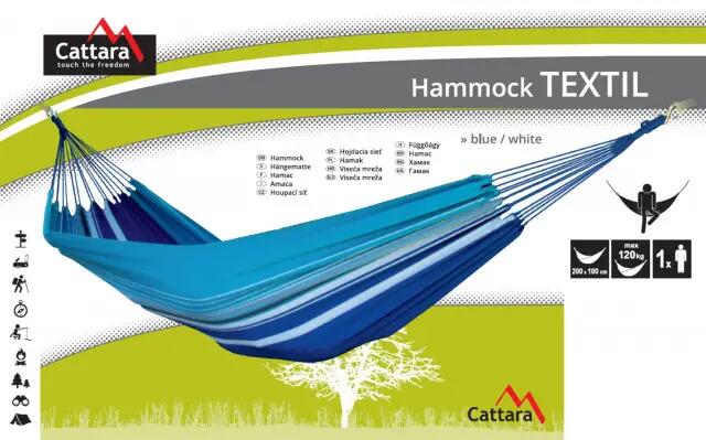 Hak 200x100 cm Cattara niebieski/biały 4/5