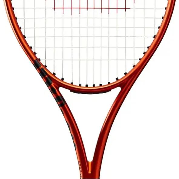 Wilson Burn 100 V5.0 Tennis Racket - Strung - Grip 4
