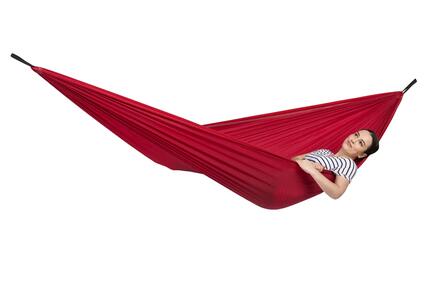 AMAZONAS Hamac voyageur en soie XL - hamac de camping léger et extra large