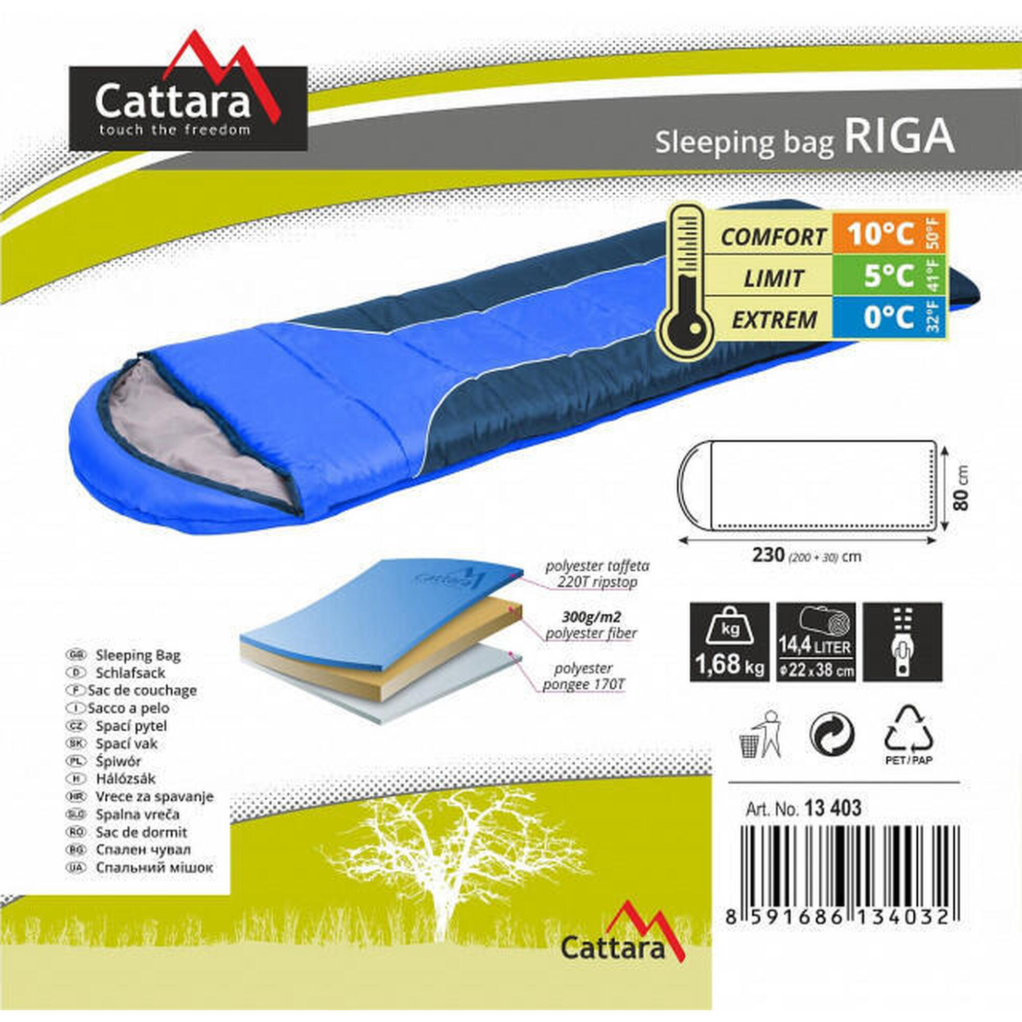 Sac de dormit Cattara Riga 0°C