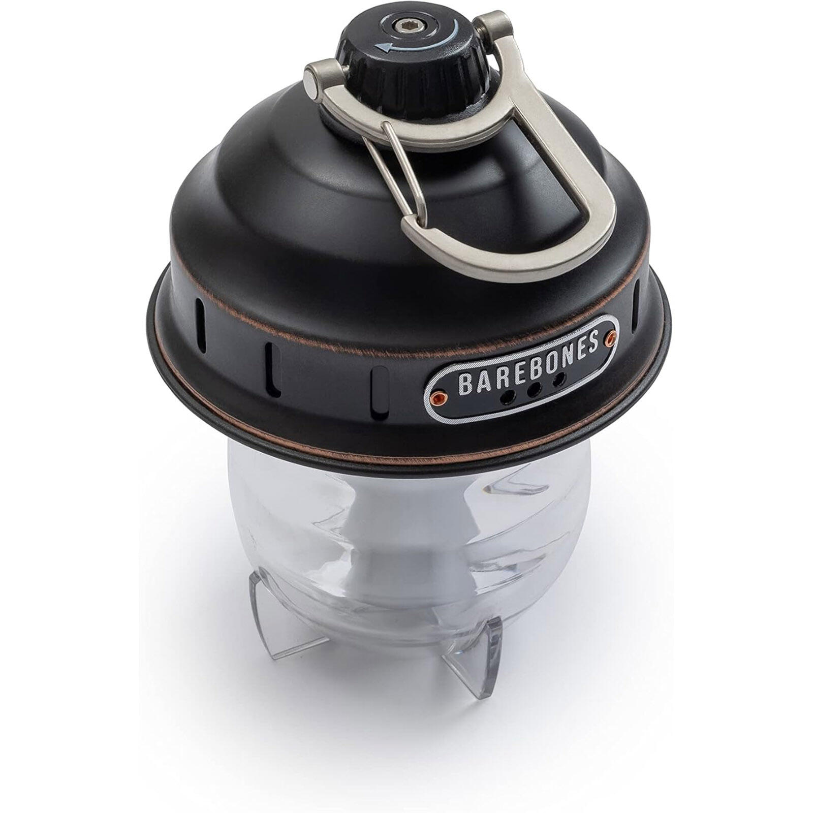 Camping Laterne Beacon Light Retro Lampe Dimmbar Stahl USB Akku LED 3/7